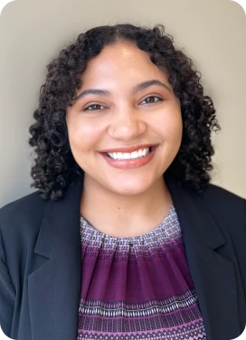 Headshot of Jasmine Williams, Grants and Programs Coordinator at the AAPD Foundation.
